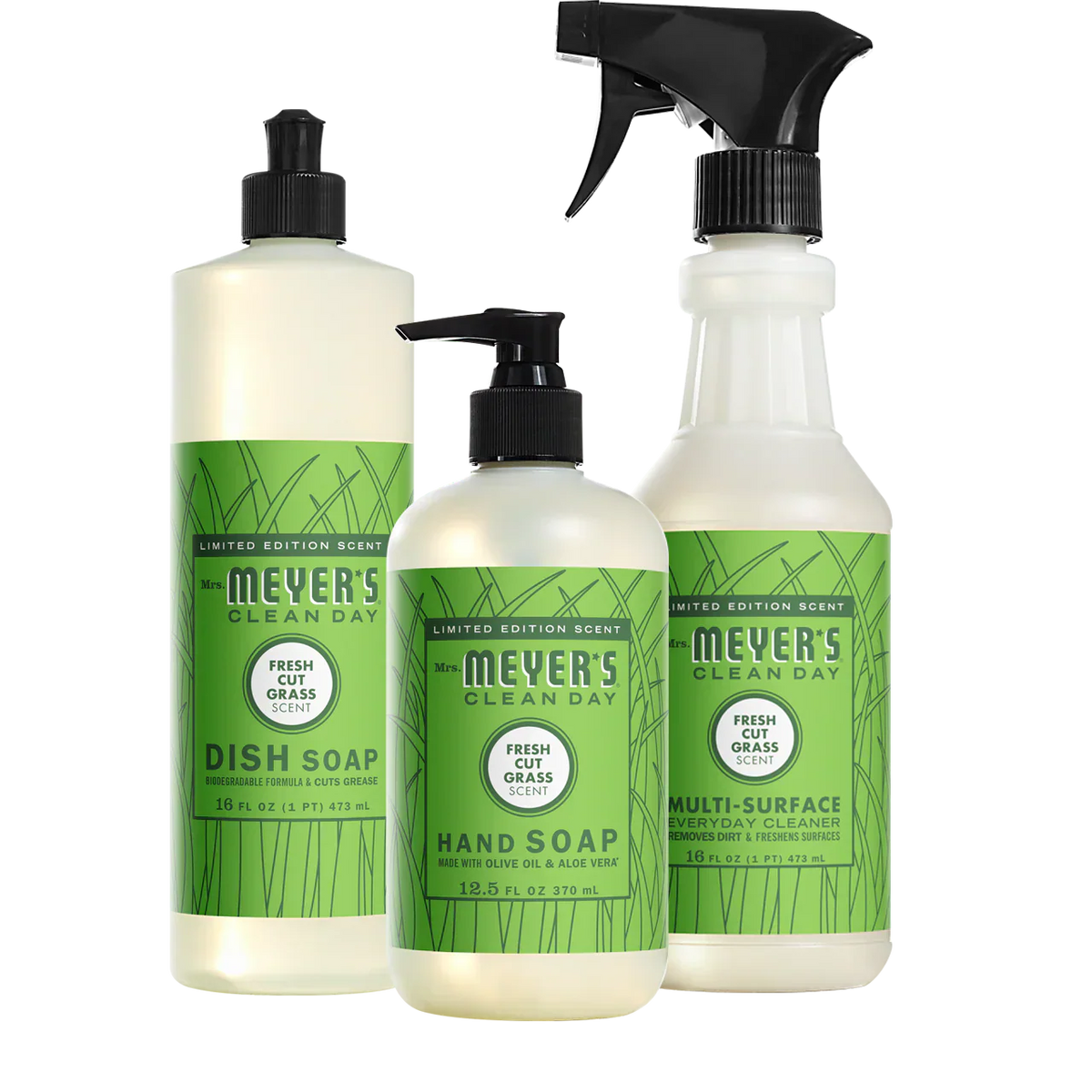 Fresh Cut Grass Kitchen Basics Set
