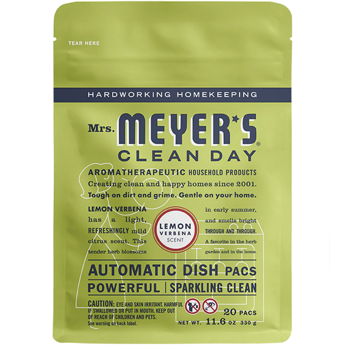 Lemon Verbena Automatic Dish Pacs